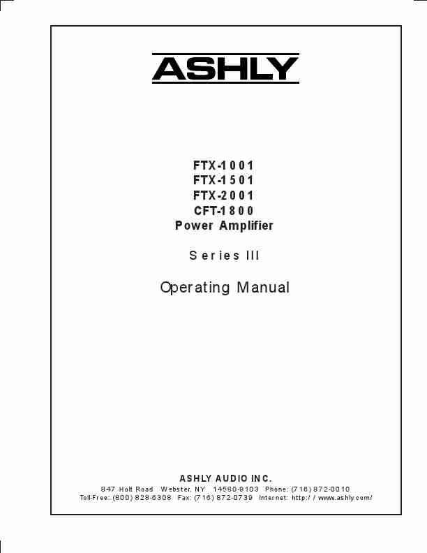 Ashly Stereo Amplifier FTX-1001-page_pdf